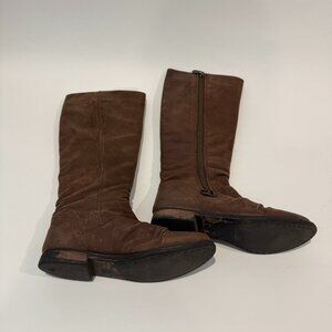 Steve Madden Linderr Nubuck Leather Knee-High Boots – Women’s Size 8.5